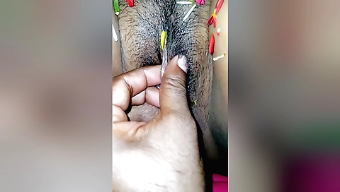 Amateur couple plays roleplay romance in the kitchen